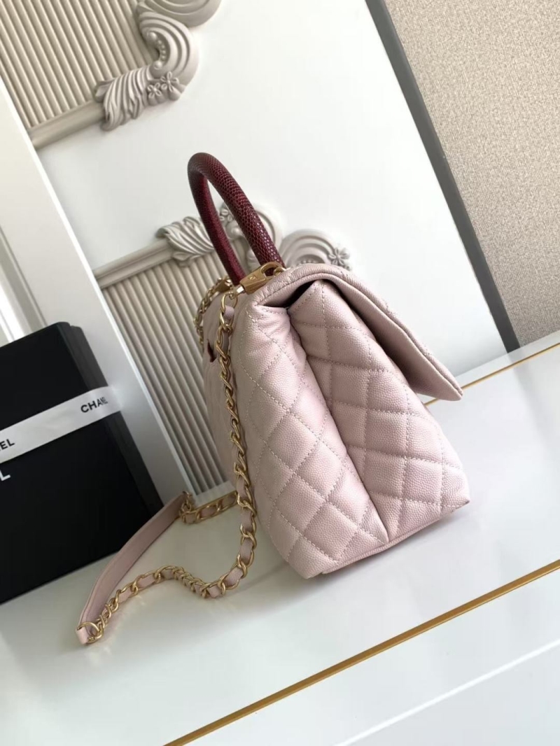 Ch**el top handle bags